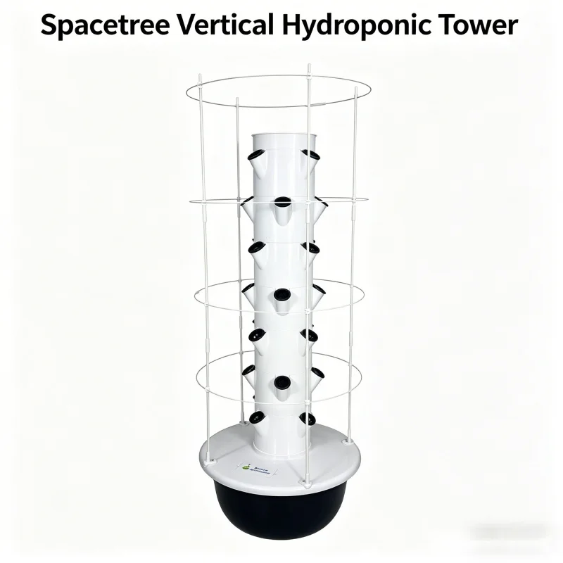 Smart Garden Tower - Akıllı Dikey Hidroponik Kule İç Mekan