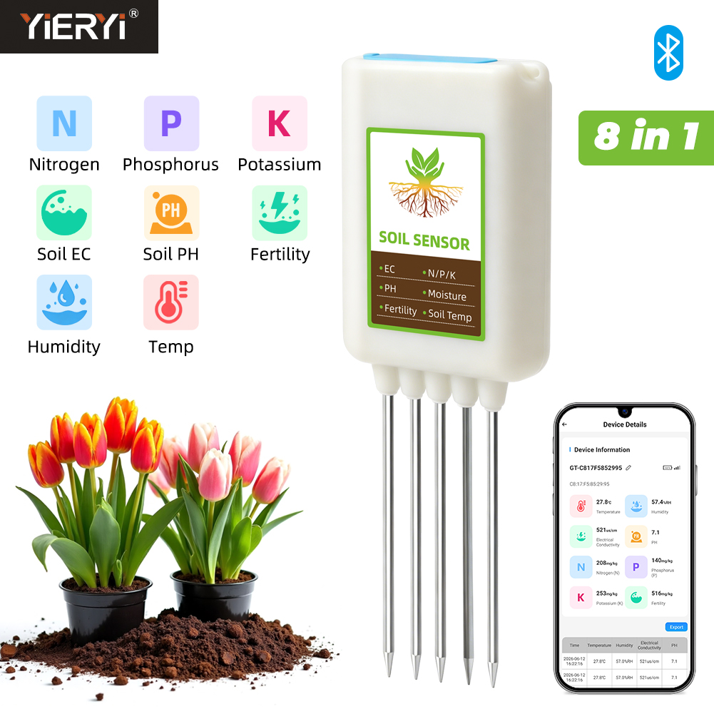Smart Garden Greenhouse - Yieryi Bluetooth 8'i 1 Arada Toprak