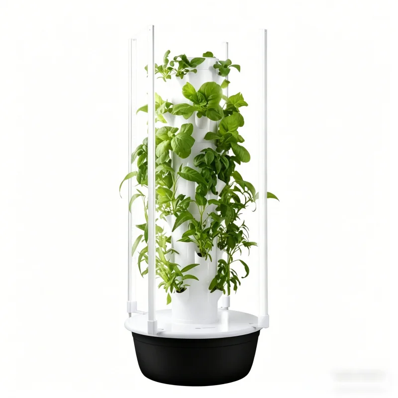 Smart Garden Tower - SpaceTree Dikey Hidroponik Kule Akıllı Sebze
