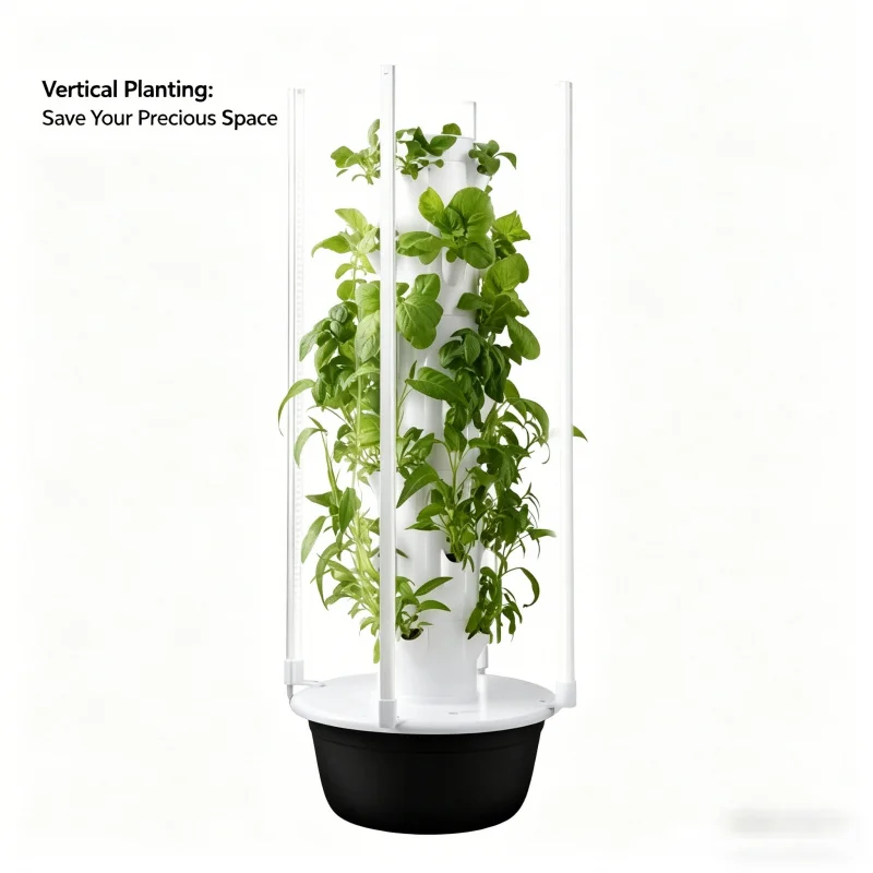 5 Katmanlı Spacetree Hidroponi - Smart Garden Tower incelemesi ve fiyatı
