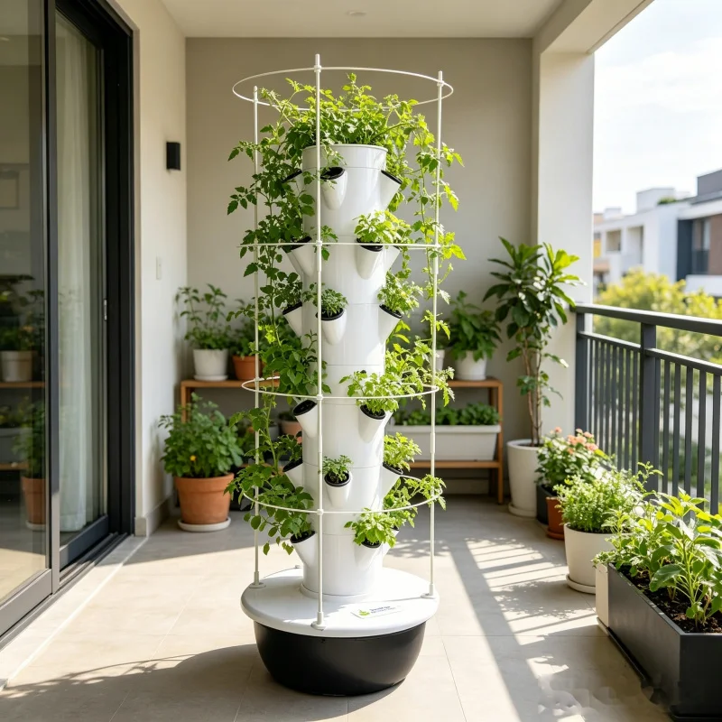 9 Katmanlı Aeroponik Hidroponi - Smart Garden Tower incelemesi ve fiyatı