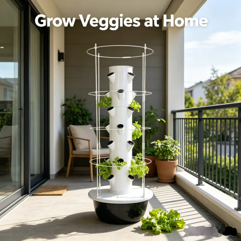 Akıllı Dikey Hidroponik Kule İ - Smart Garden Tower incelemesi ve fiyatı