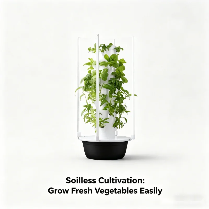 SpaceTree Dikey Hidroponik Kul - Smart Garden Tower incelemesi ve fiyatı