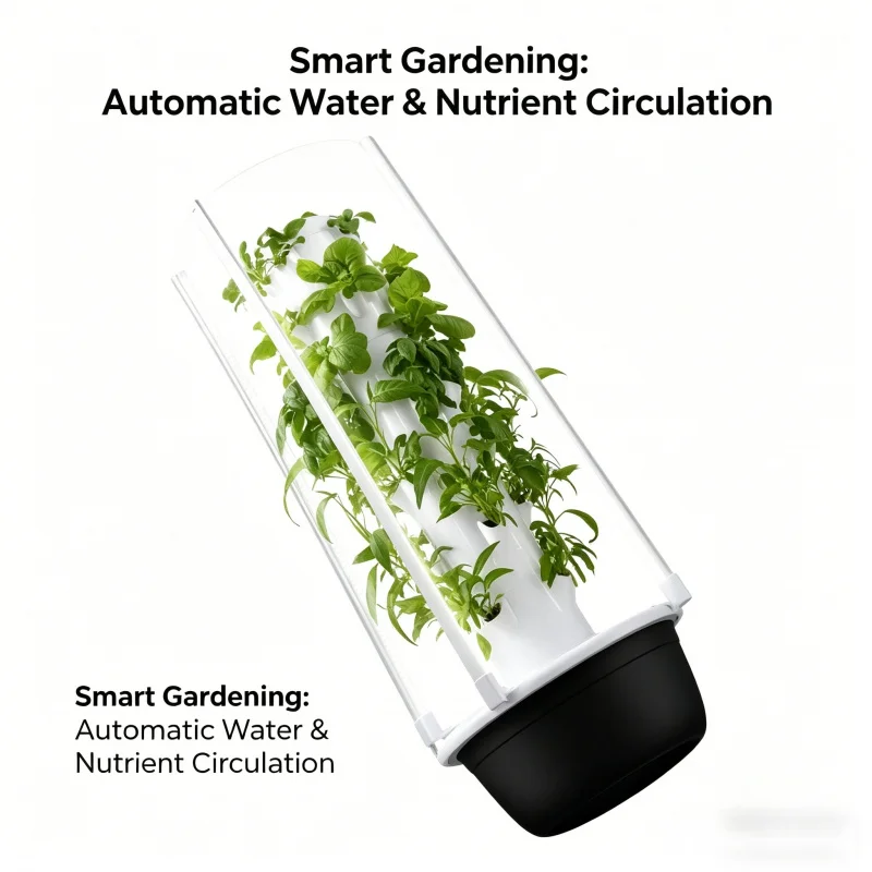 SpaceTree Dikey Hidroponik Kul - Smart Garden Tower incelemesi ve fiyatı