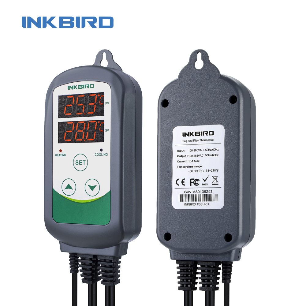 INKBIRD ITC-308 Isıtma ve Soğu - Smart Garden Greenhouse incelemesi ve fiyatı